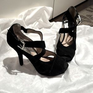 Michael Kors strappy black heels